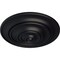 Ekena Millwork Classic Ceiling Medallion (Fits Canopies up to 4 1/8"), Hand-Painted Steel Gray, 13 1/4"OD x 1/2"P CM13CLSGS - alternate 4